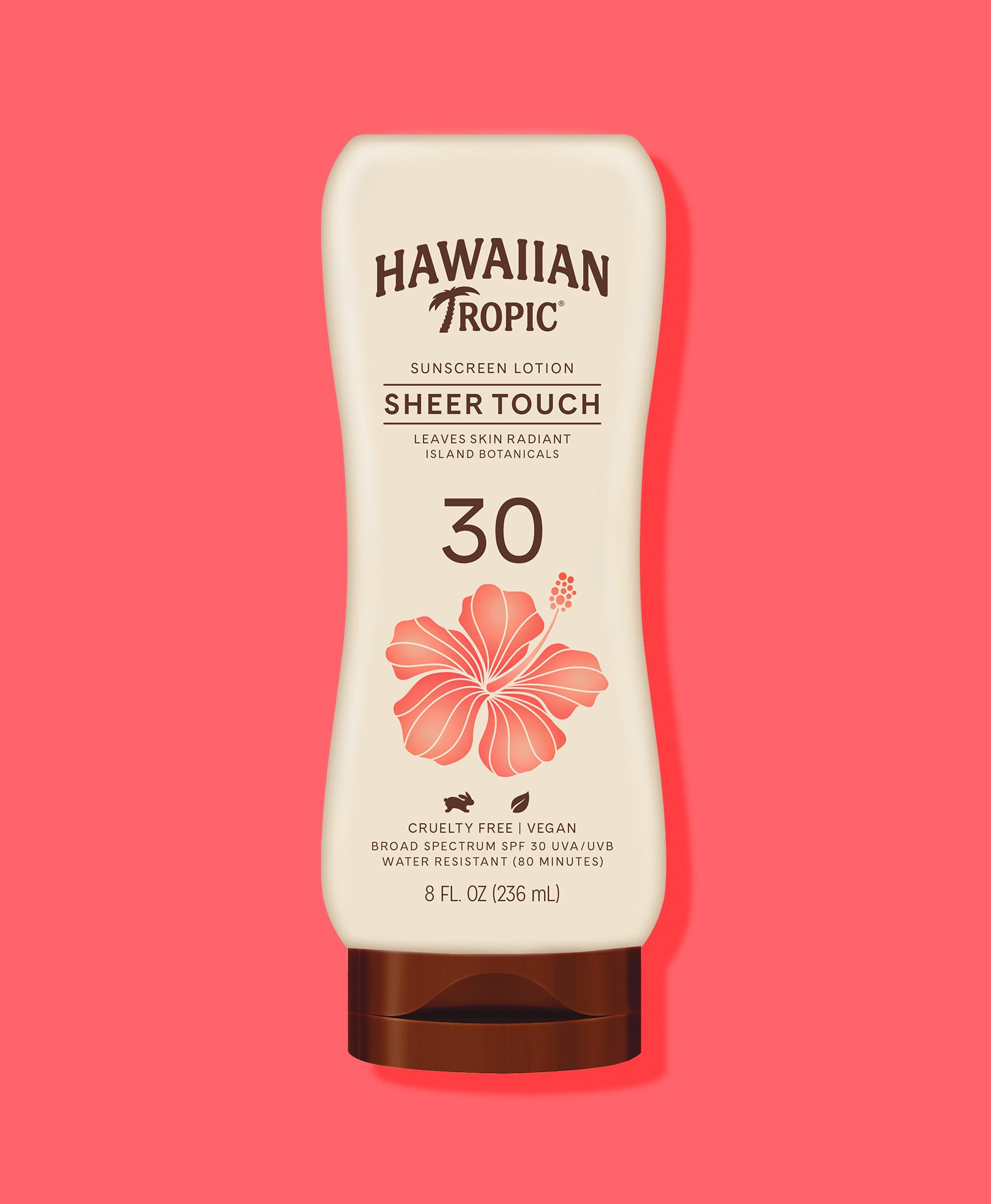 Hawaiian Tropic SPF 30 sheer touch ultra radiance oil-free sunscreen