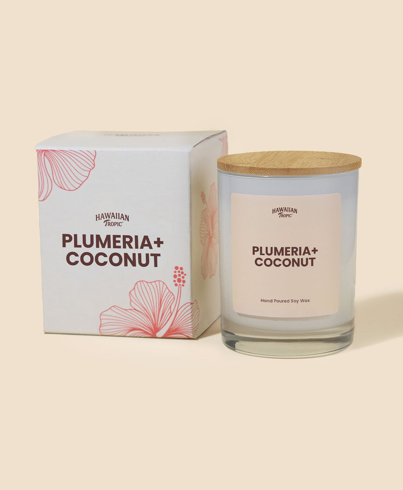 Plumeria + Coconut Candle
