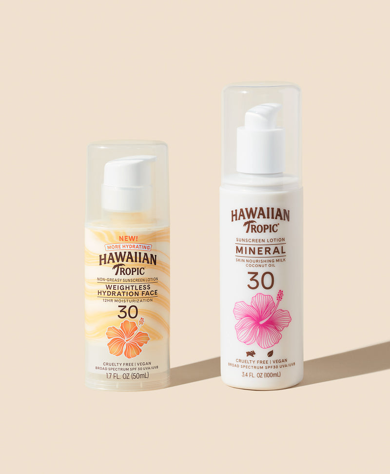 Hawaiian Tropic® Face Lotion Set