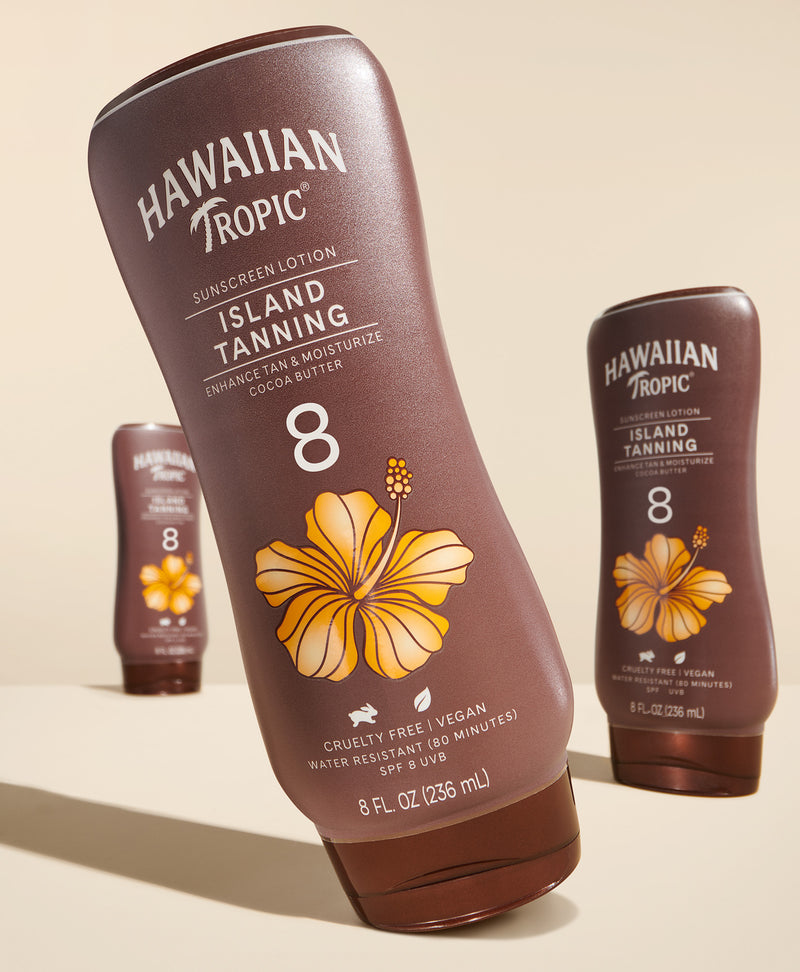 Island Tanning Lotion SPF 8