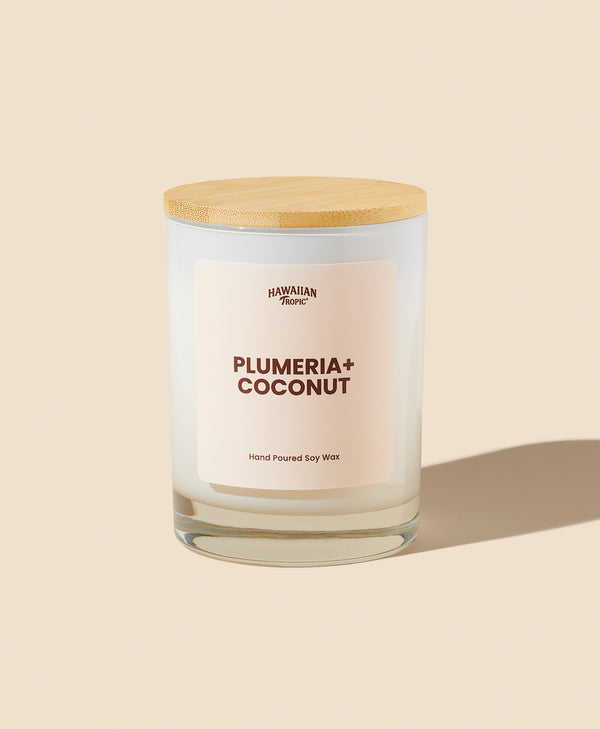 Plumeria + Coconut Candle